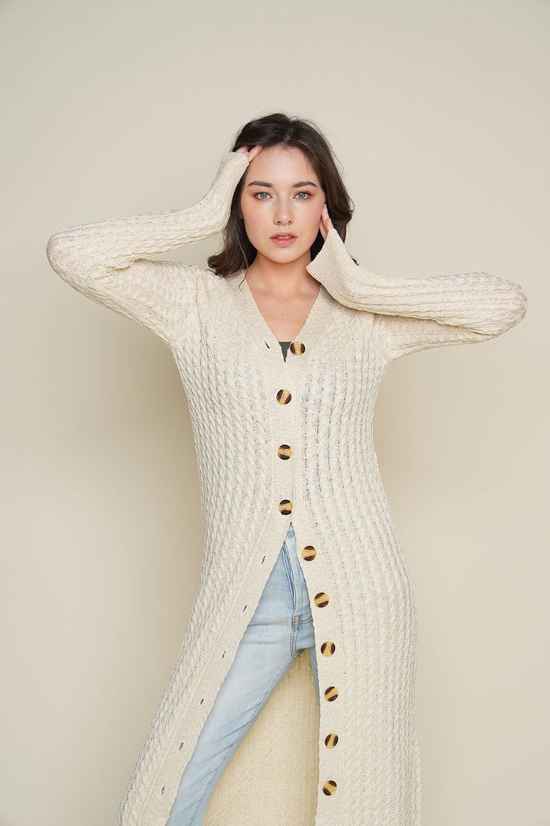 NATASHA CARDIGAN DRESS