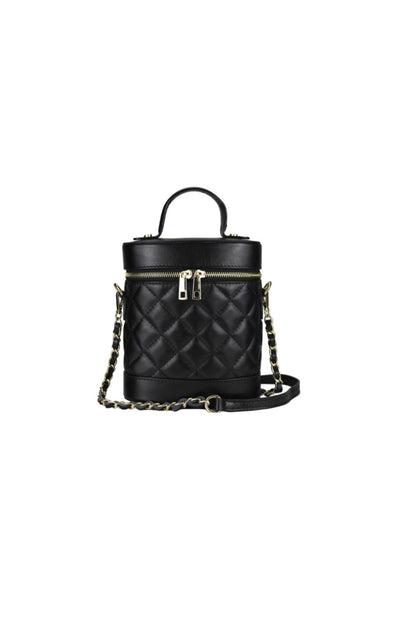 GIA BUCKET BAG IN BLACK