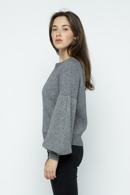 XIA BOAT NECK SWEATER